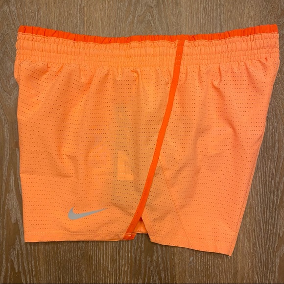 NIKE Women’s Standard Dri-FIT Mesh Running Shorts - Picture 3 of 13